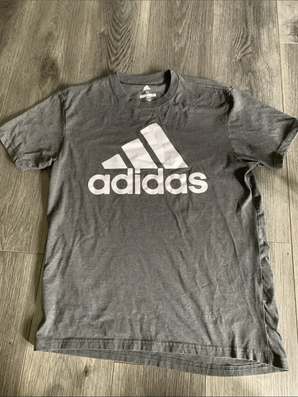 Mens adidas golf short sleeve shirt M